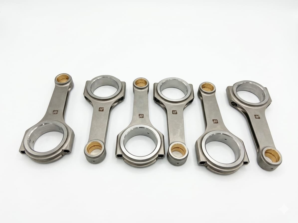 Hench Performance Connecting Rod 1FZ H=Beam Heavy-Duty C-C Length 154mm ARP2000 7/16 Set Of 6 - Image 2