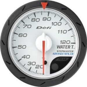 Defi Gauge Water Temperature white