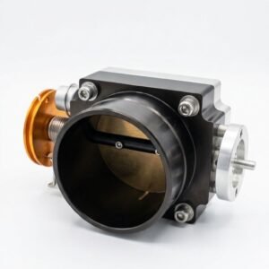 Throttle Body 90mm With Flange Black