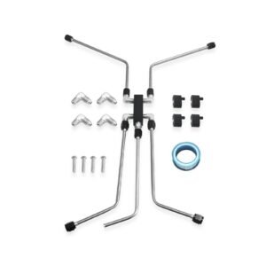LS Stainlees Steel coolant crossover steam Vent kit for (LS1.LS2.LS3LS6.LS7.LS8.LS9)