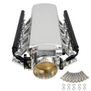 Intake Set LS3 With Throttle 102mm Silver