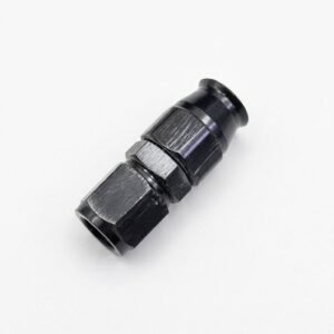 Teflon Fitting Desh 4 Straight  Black