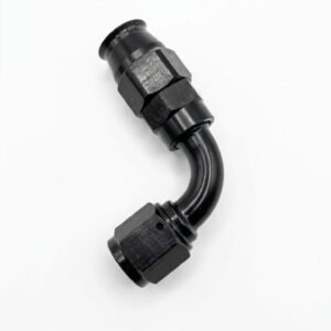 Teflon Fitting Desh 10 , 90 Degree Black