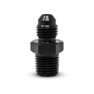 Fitting Male AN 3, 1/8 NPT Black