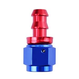 Fitting AN 12 Oil Fuel Cooler Push- On Hose Straight