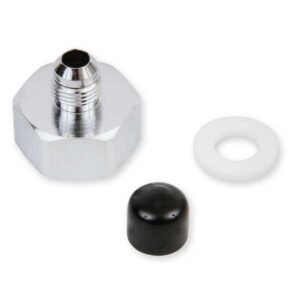NOS 16230NOS -6AN Nitrous Bottle Nut Adapter & PTFE Washer