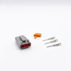DTM 3 Pin Female Connector Kit