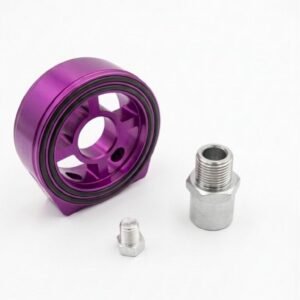Oil Filter Adapter Violet