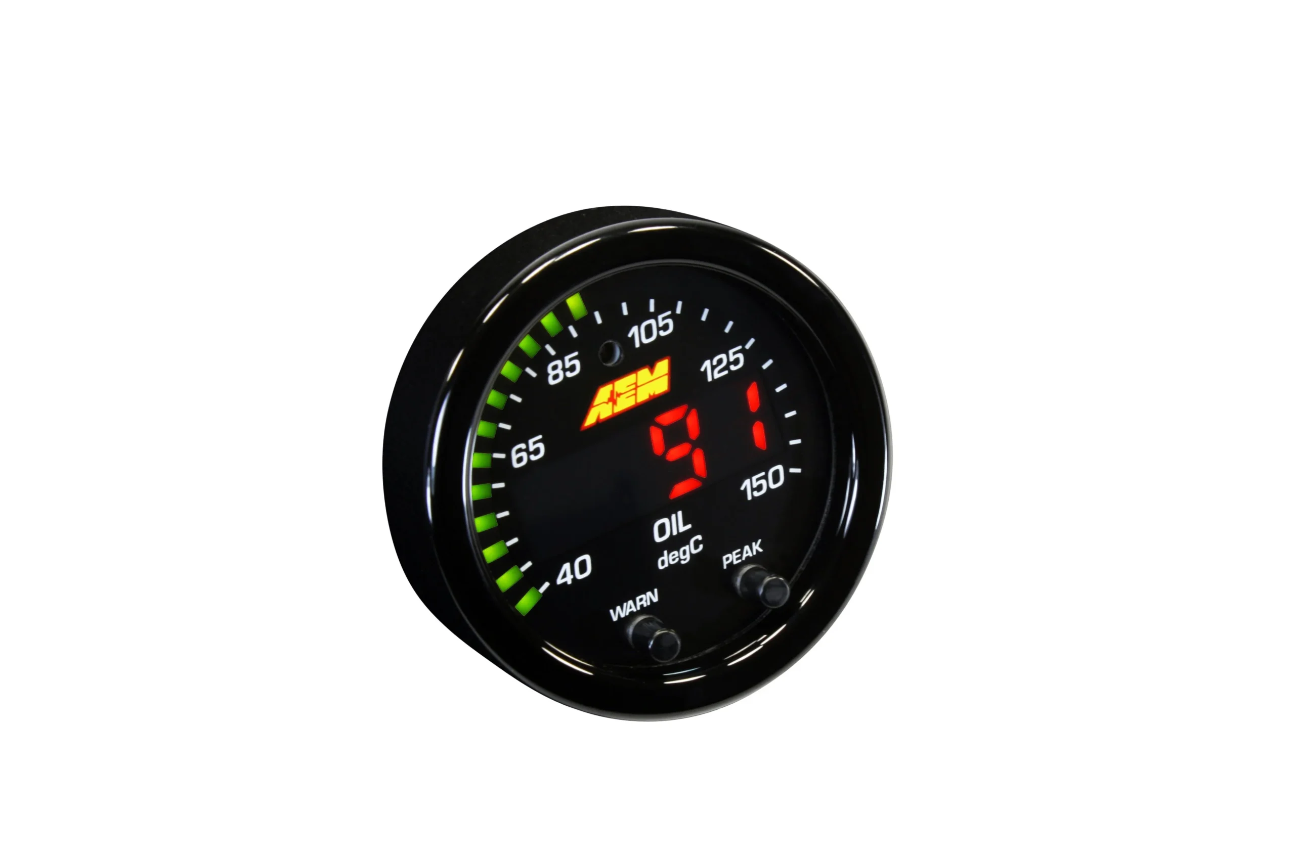 AEM X-Series Oil Temperature Gauge Kit Part # 30-0302